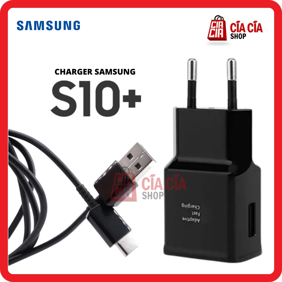 Charger kabel data samsung type C galaxy S10 S10+ plus original / travel adaptor samsung type C