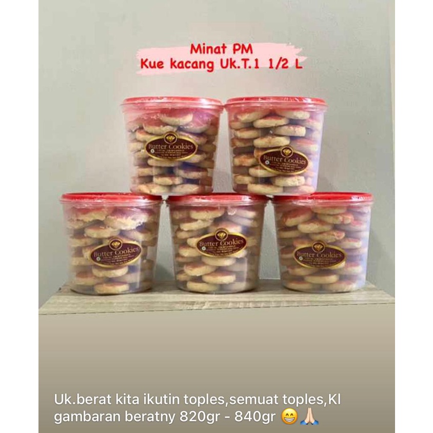 

KUE KERING KUE KACANG PEANUTS COOCKIES KUKER PAKET PARCEL LEBARAN OLEH OLEH KUE JADUL