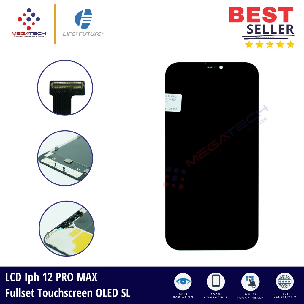LCD Iph*ne 12 Pro Max Fullset Touchscreen