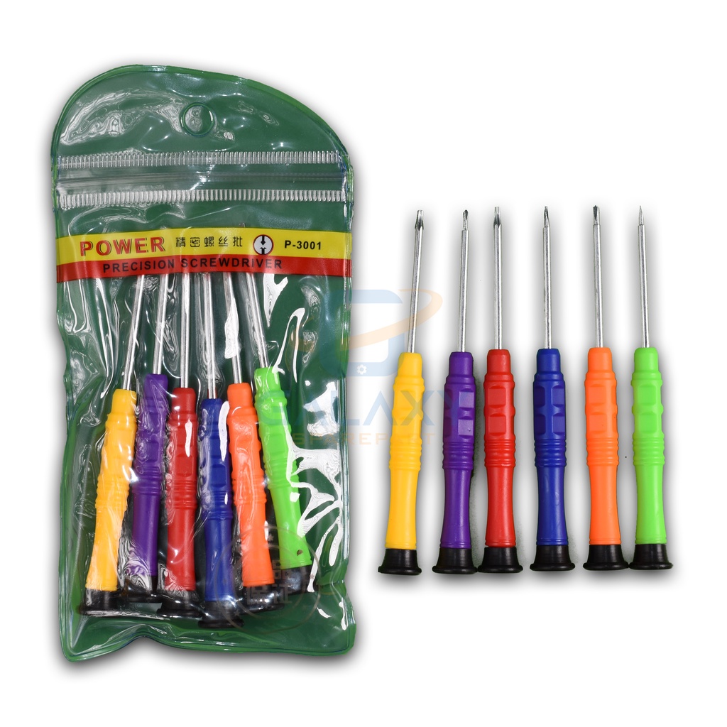 Obeng Set Sparepart Hp Gagang Warna Warni