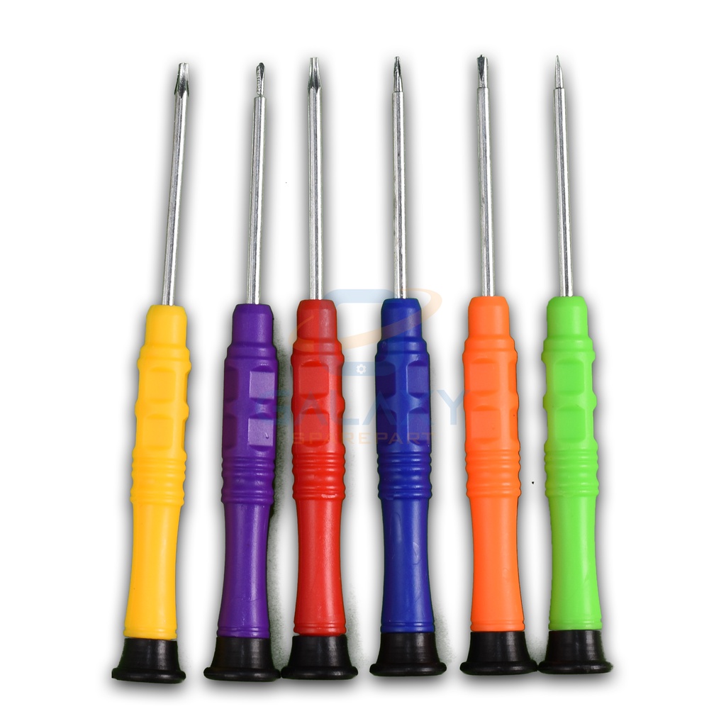 Obeng Set Sparepart Hp Gagang Warna Warni