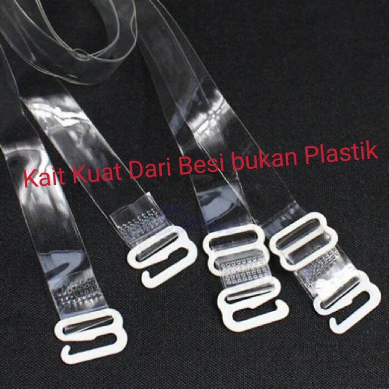 TALI BRA TRANSPARAN BENING / TALI BRA BH PREMIUM TEBAL / TALI BRA BH KUTANG / TALI BRA BENING PEKANB