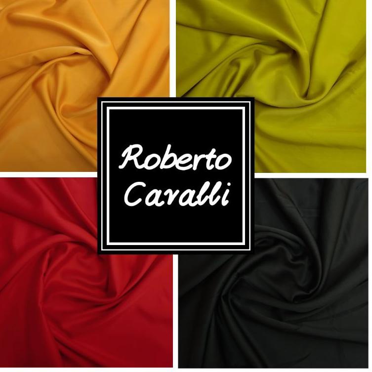 TERMURAH KAIN ROBERTO CAVALLI / ROBERTO CAVALI / SATIN SILK PREMIUM ROBERTO ORIGINAL / BAHAN FURING 