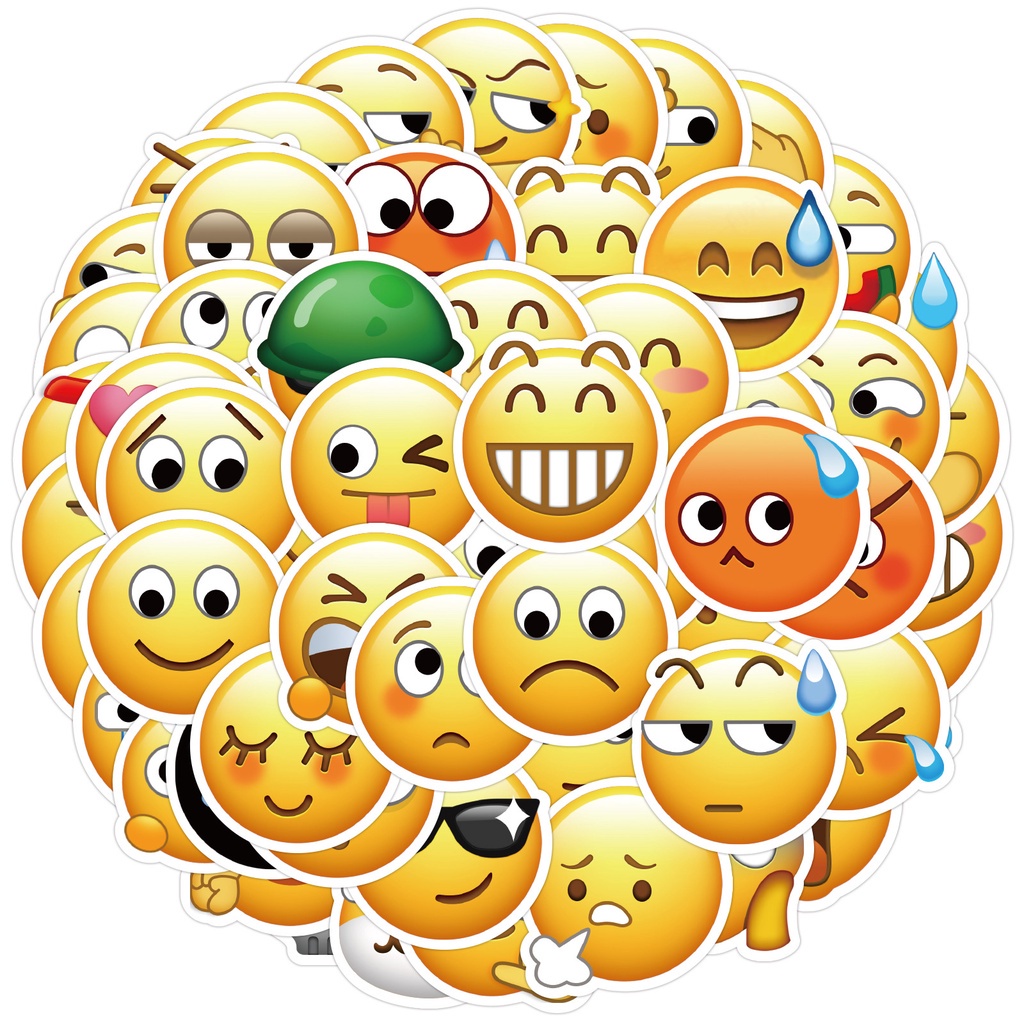 

Stiker Kartun Emoot Lucuu isi 29 pcs