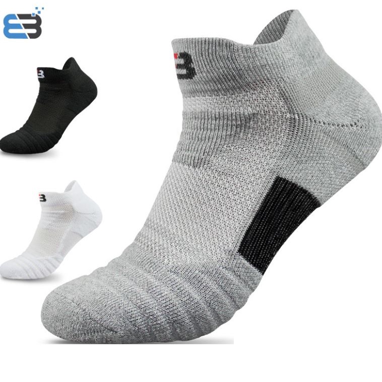 Kaos kaki Pendek Tebal Olahraga Sport Running Gym Men Socks SCH48