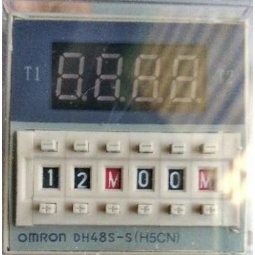 TIMER DIGITAL OMRON DH48S-S 220V ORIGINAL DELAY RELAY