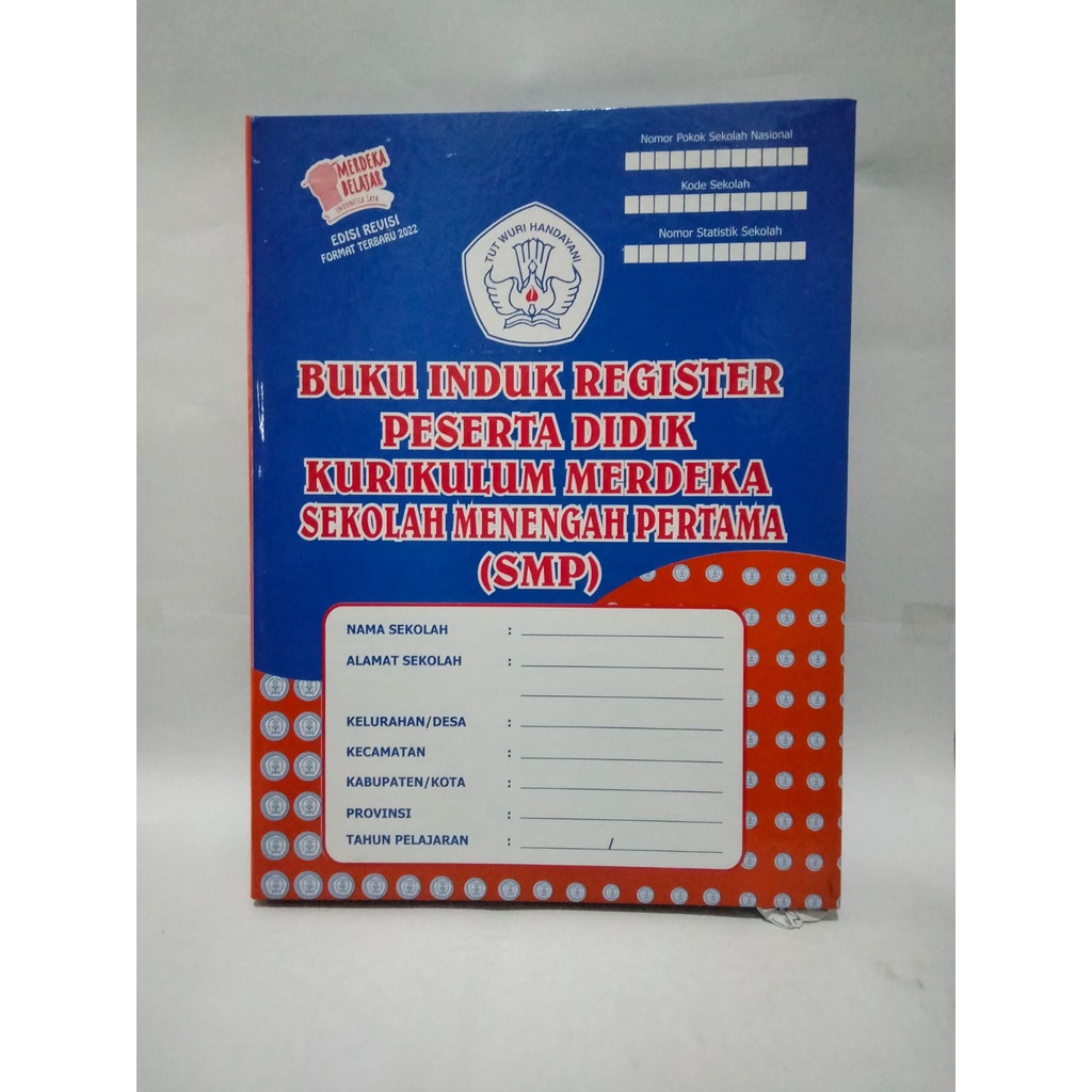 

BUKU INDUK SISWA SMP KURIKULUM MERDEKA