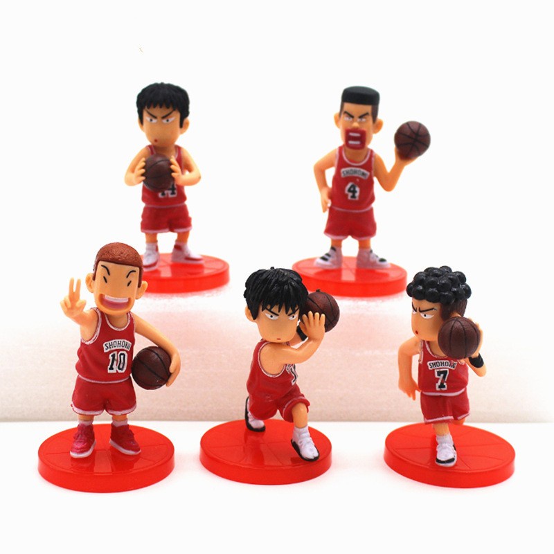 Pajangan action figure mini anime slam dunk