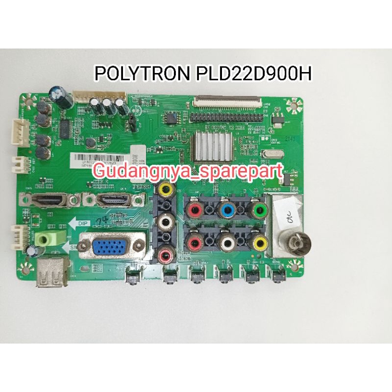 MAINBOARD TV LCD POLYTRON PLD22D900H - MB POLYTRON PLD 22D900H - MESIN TV LCD LED POLYTRON PLD22D900