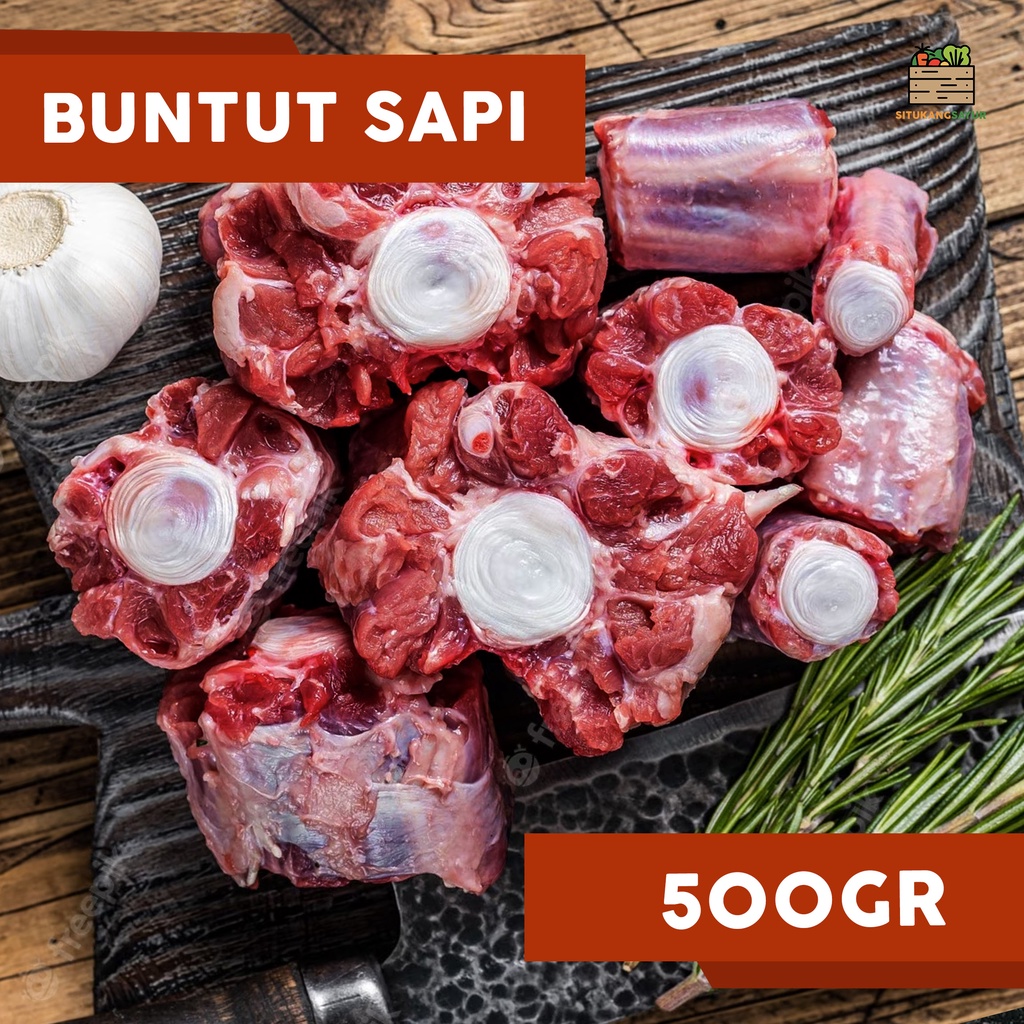 

Buntut Sapi Fresh | ±500gr (Kota Bandung & Sekitar)