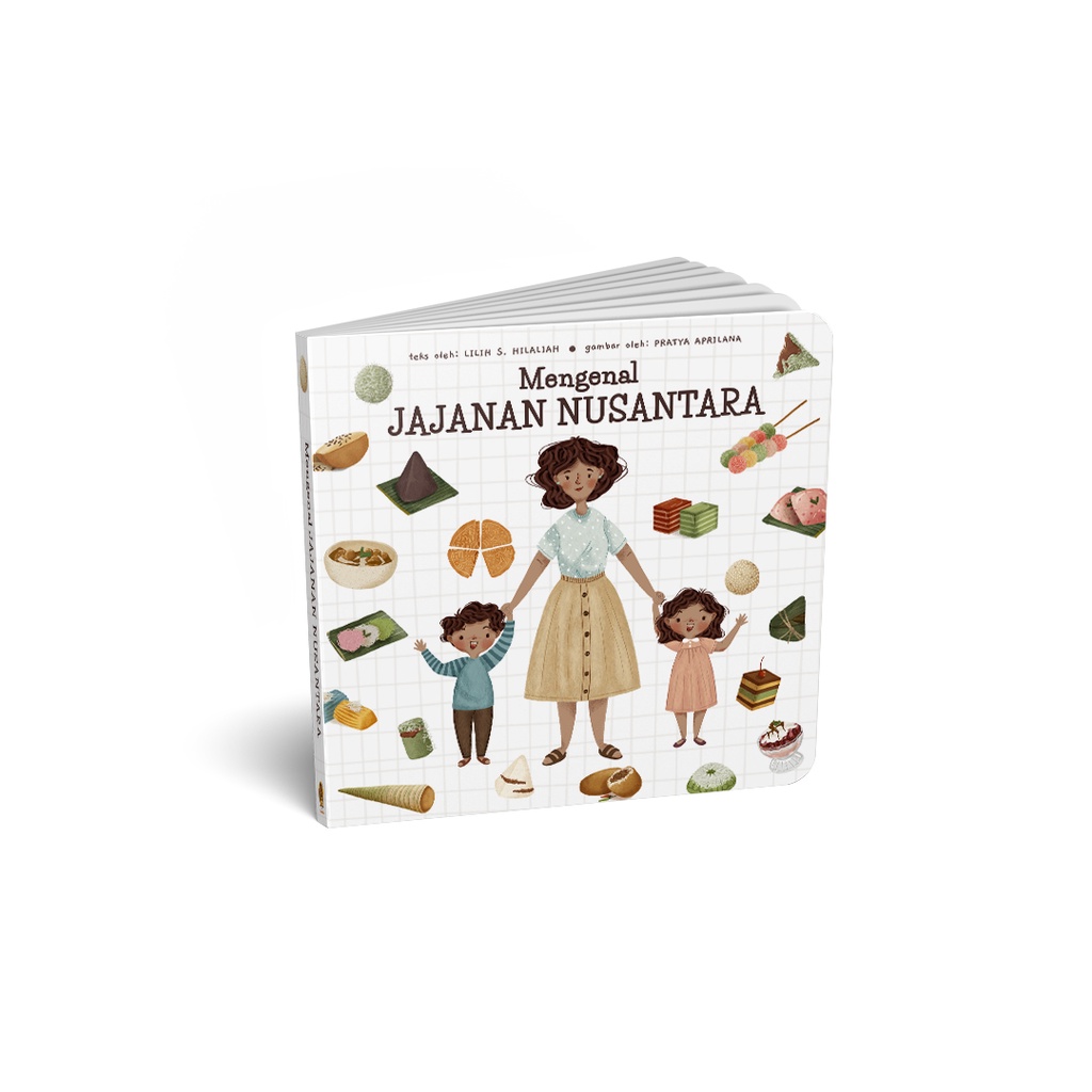 [Ready] Buku Touch and Feel - Jajanan Nusantara - Little Quokka