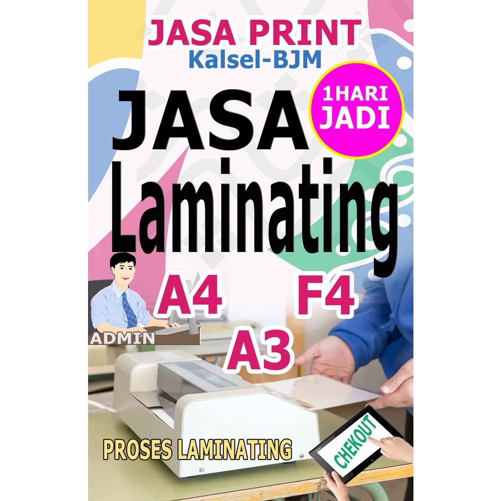 

Jasa Laminating A4 F4 A3