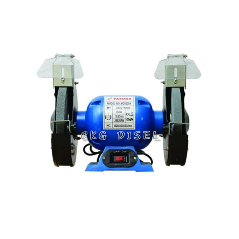 Mesin Gerinda Duduk | Bench Grinder | 8 Inch  Yasuka