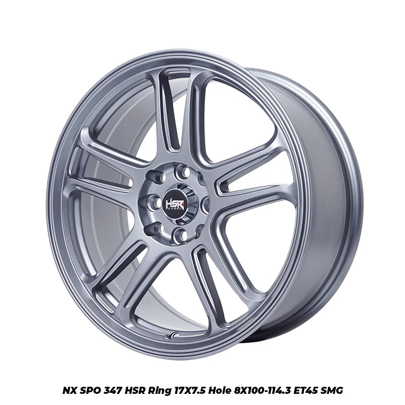 VELG MOBIL R17 HSR UNTUK JAZZ YARIS GRAND LIVINA HSR NX SPO R17 LEBAR 7,5 GREY