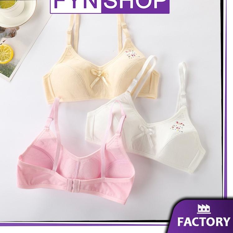 ❤[PROMO ⚡ALE]❤ Fynshop ♛ UW70 Miniset Bra BH Remaja SD SMP Dengan Pengait Pakaian Dalam Anak Perempu