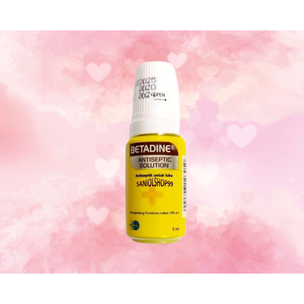 Obat luka luar Betadine Solution 5ml