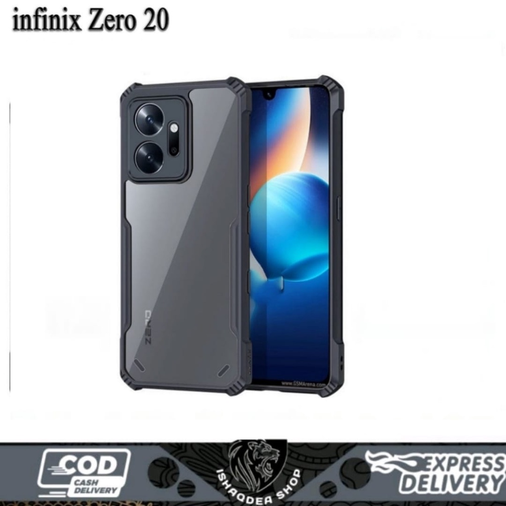 CASE SHOCKPROOF INFINIX NOTE ZERO 20 12 G96 12 VIP HOT 12 12i HARDCASE ARMOR TRANSPARAN