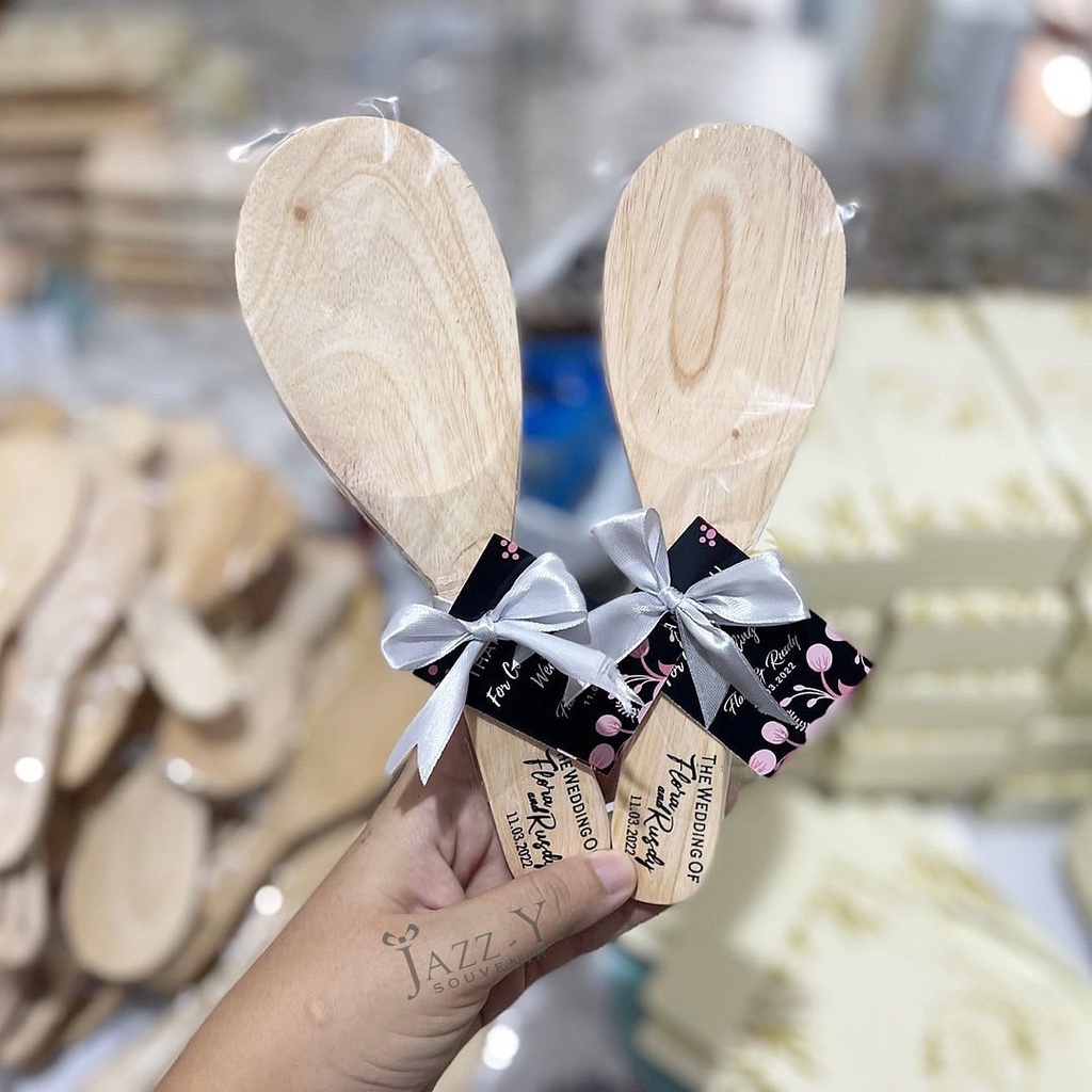 souvenir pernikahan centong kayu murah nasi sayur murah souvenir centong