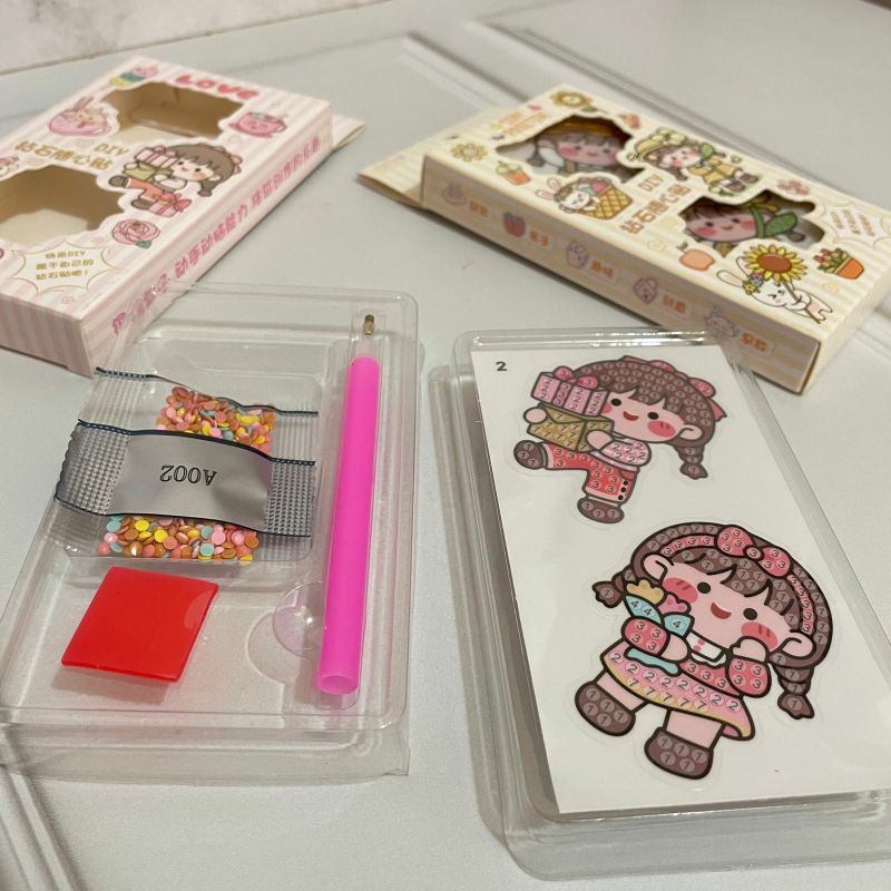 

DIY box Sticker manik manik kode 506 mainan anak