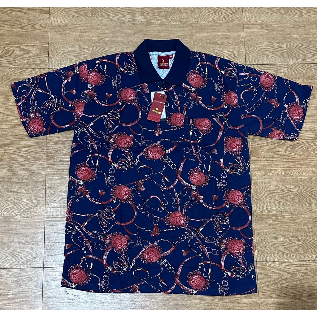 Kaospolos - Kaos kerah pria | kaos motif batik saku dewasa | kaos polo shirt kode 03