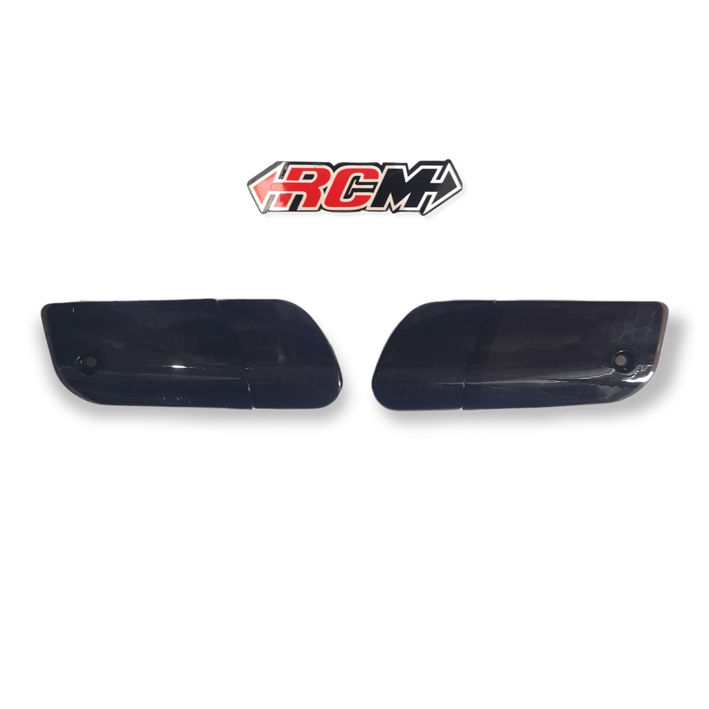 SEPASANG KANAN KIRI MICA MIKA KACA LENSA LAMPU SEN SEIN RETING RETTING RITING DEPAN DPN HONDA GRAND IMPRESSA ASTREA LEGENDA BULUS PUTIH WHITE BENING CLEAR HITAM SMOKE SMOK RIBEN RAYBAN RAYBAND RAYBAND BEST QUALITY BAHAN TEBAL JAMINAN KUALITAS