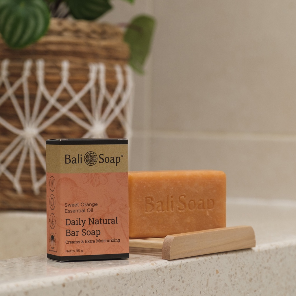 Bali Soap Essential Oil Bar Soap 95g - Sweet Orange