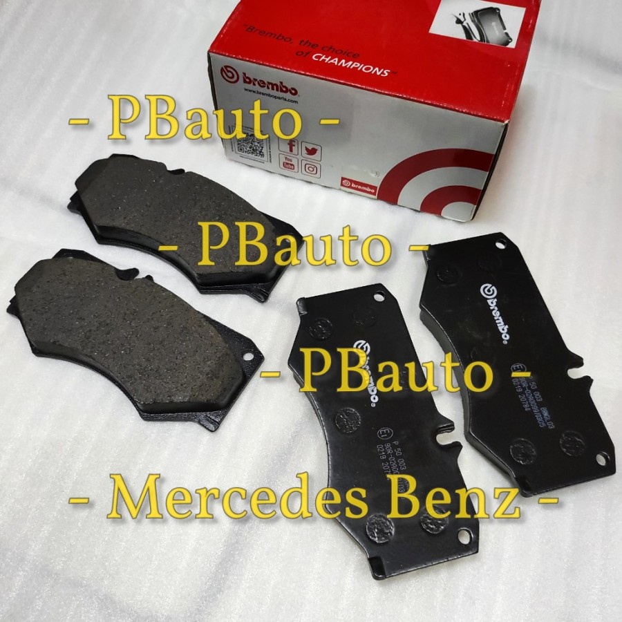 Kampas Rem Depan 280GE 300GE BREMBO w460 w463 GE / Brake Pad Mercy 280 GE 300 GE mercedes jeep