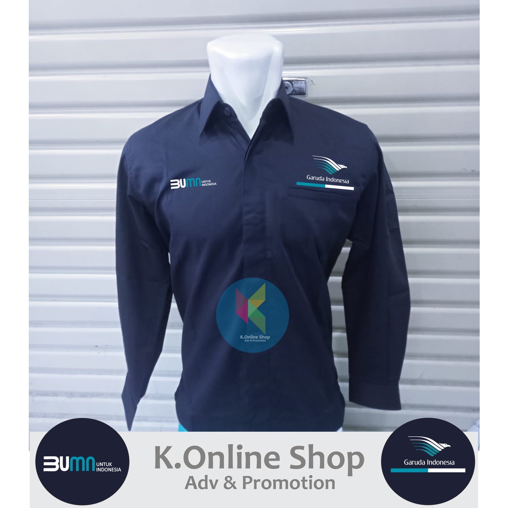 kemeja bumn untuk indonesia Garuda Indonesia Seragam Bumn untuk indonesia Garuda indonesia baju leng