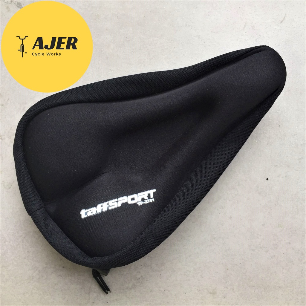 Sarung Jok sadel cover Sepeda busa + Gel TEBAL spons empuk saddle padding bicycle