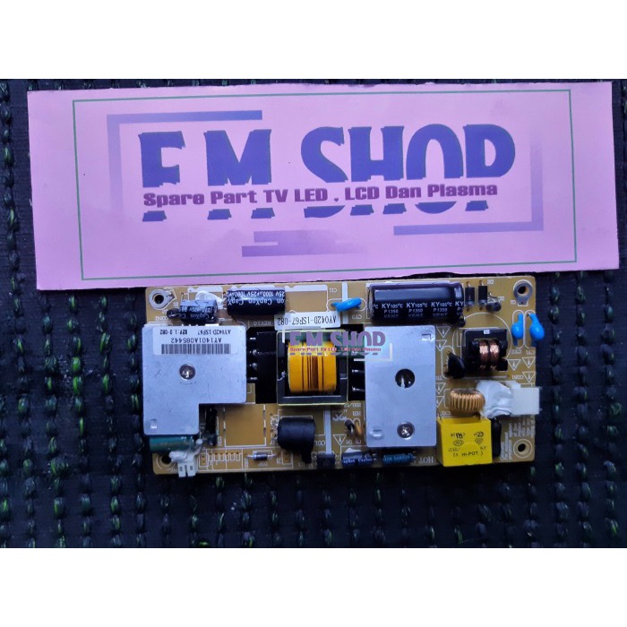 PSU Power Supply TV Polytron PLD 24D558 - Regulator Board TV 24D558