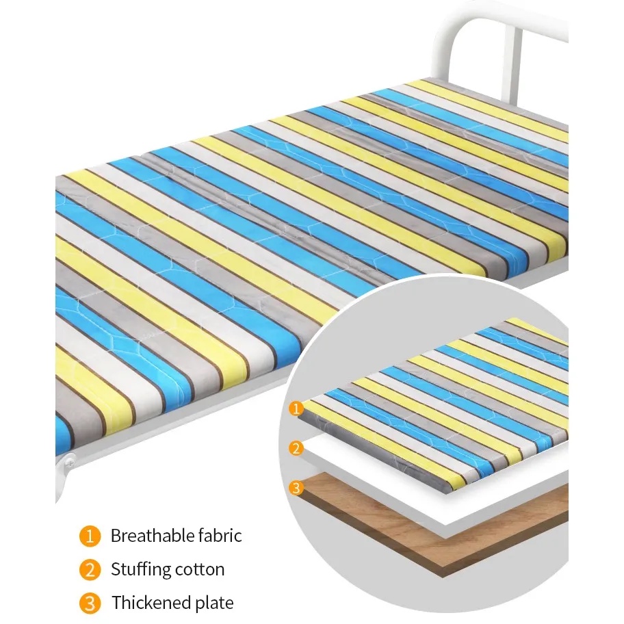 Tempat Tidur Lipat dengan Kasur / Folding Bed Portable / Ranjang Lipat 100 cm &amp; 75 cm