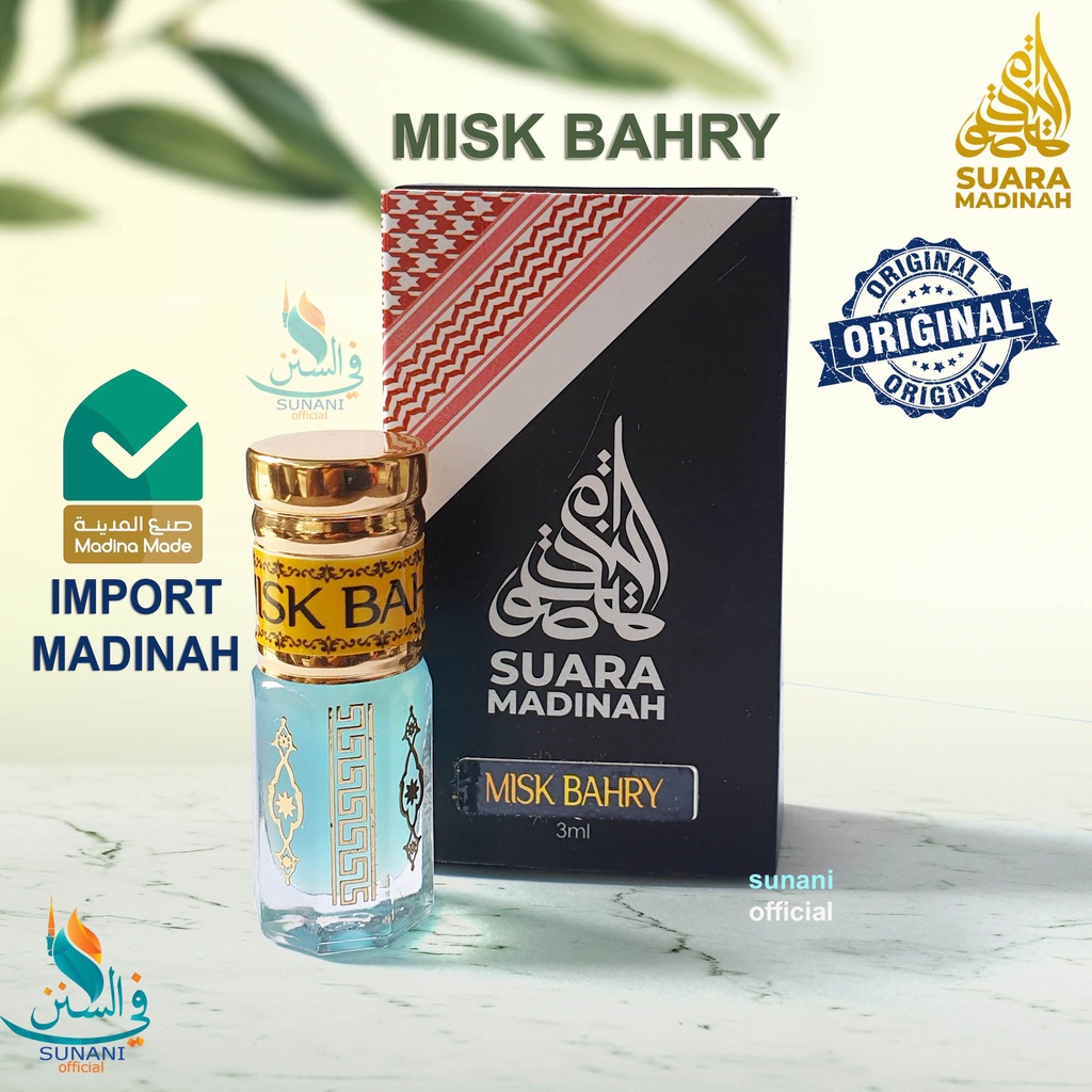 PARFUM MISK BAHRY , SUARA MADINAH, IMPORT MADINAH