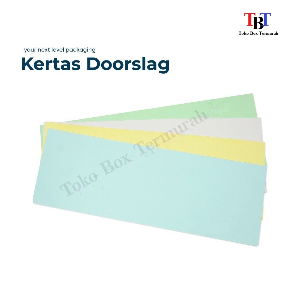 

KERTAS DOORSLAG 22x69 cm bungkus/baju/sepatu/Snack/lembaran/kertas/paper