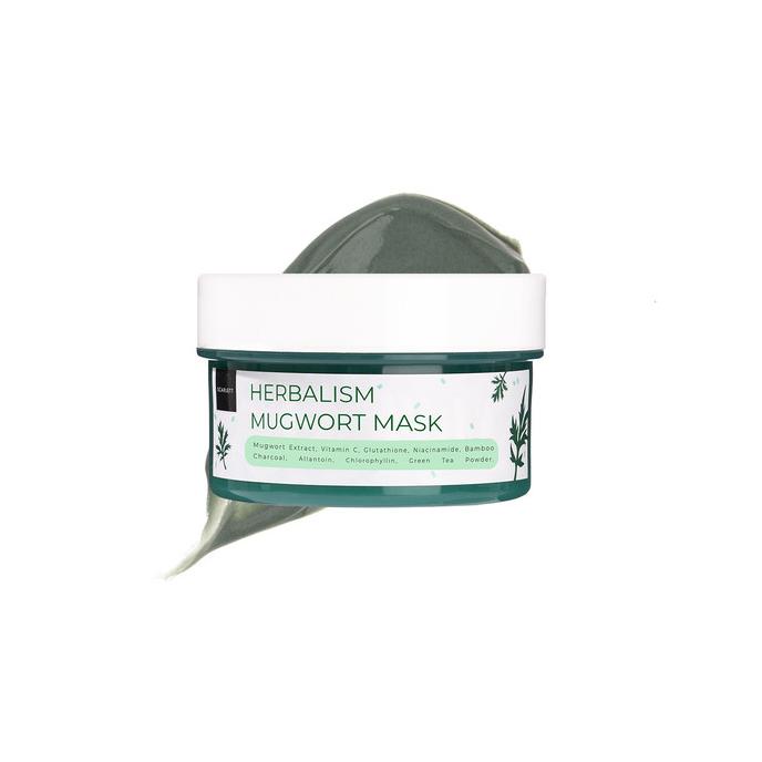 SCARLETT Herbalism MUGWORT MASK Herbal Masker Wajah scarlet Jerawat