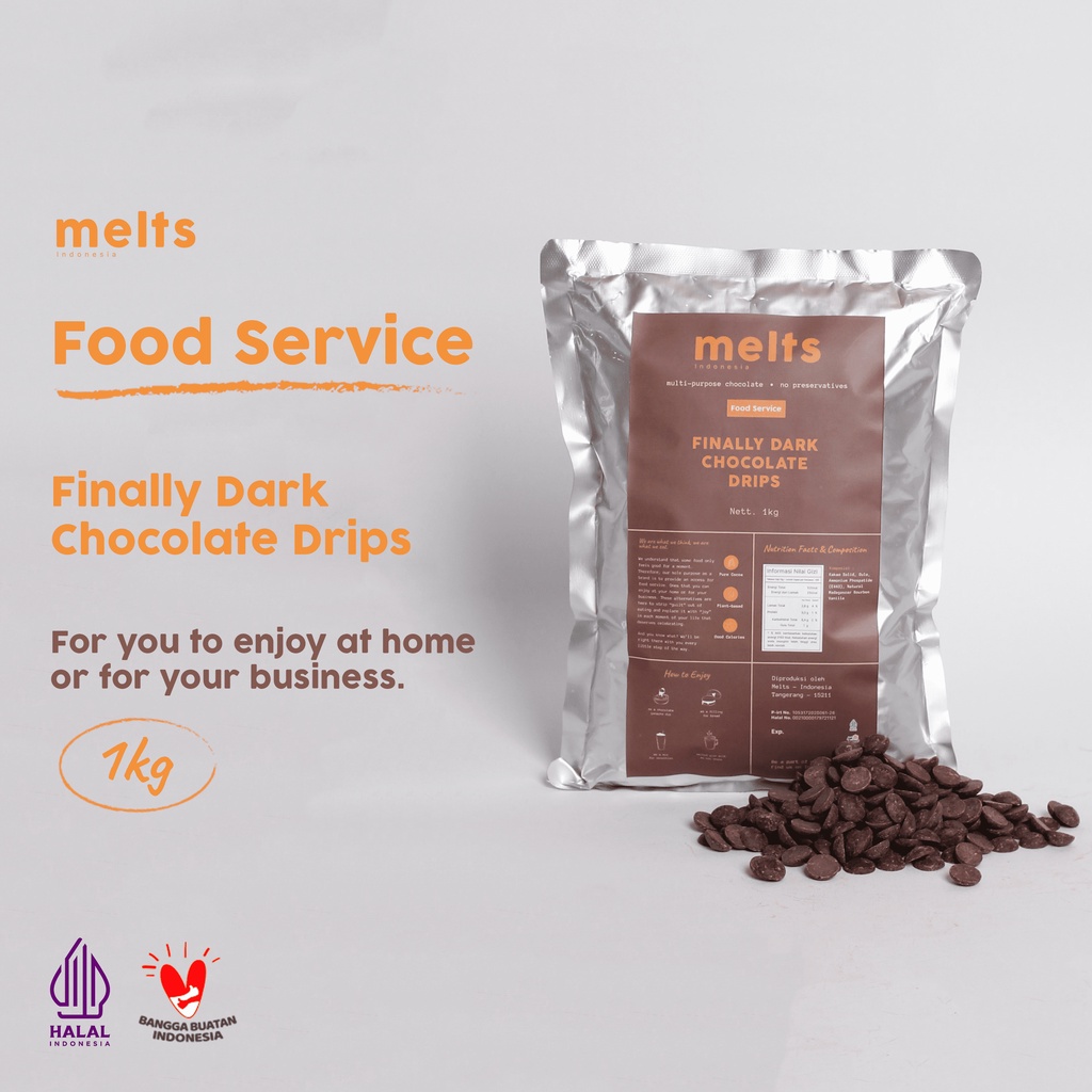 MELTS Food Service Chocolate Variant 1 kg