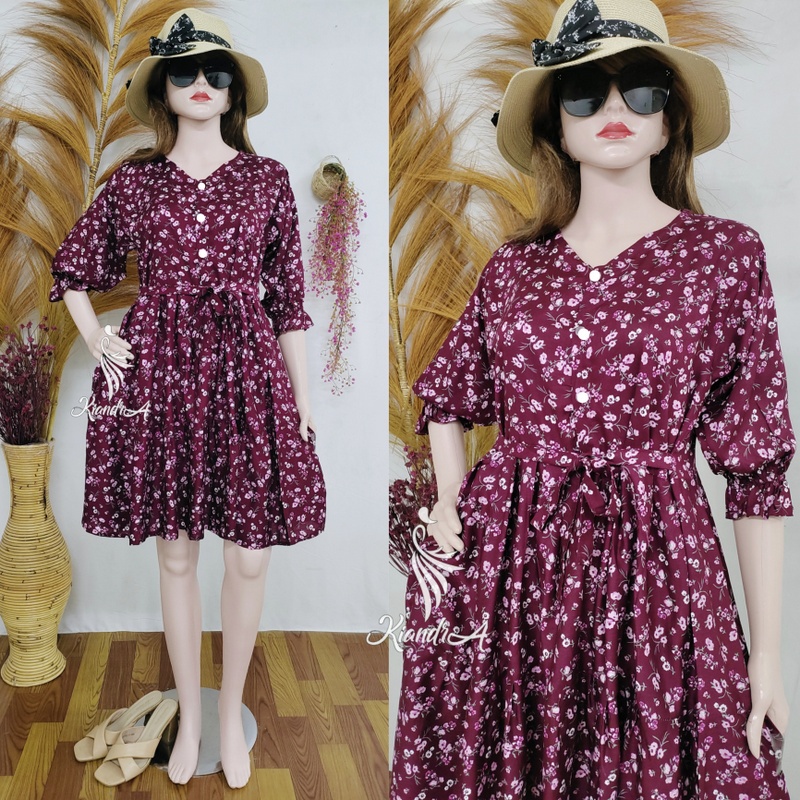 Kiandra - Dress Monica Kancing