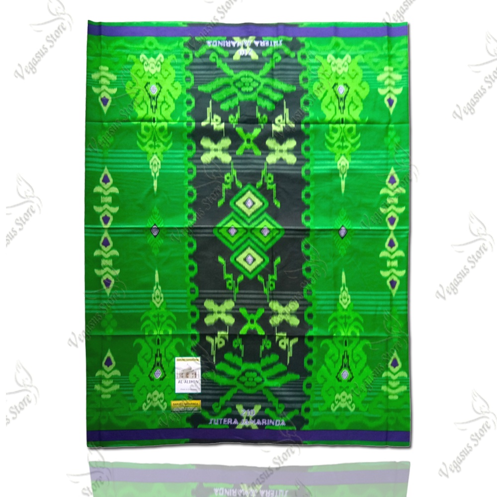Sarung Samarinda Pria Dewasa-Kain Sarung Motif 210 Sutera Samarinda Dewasa 90x120cm AR-Ramdhan