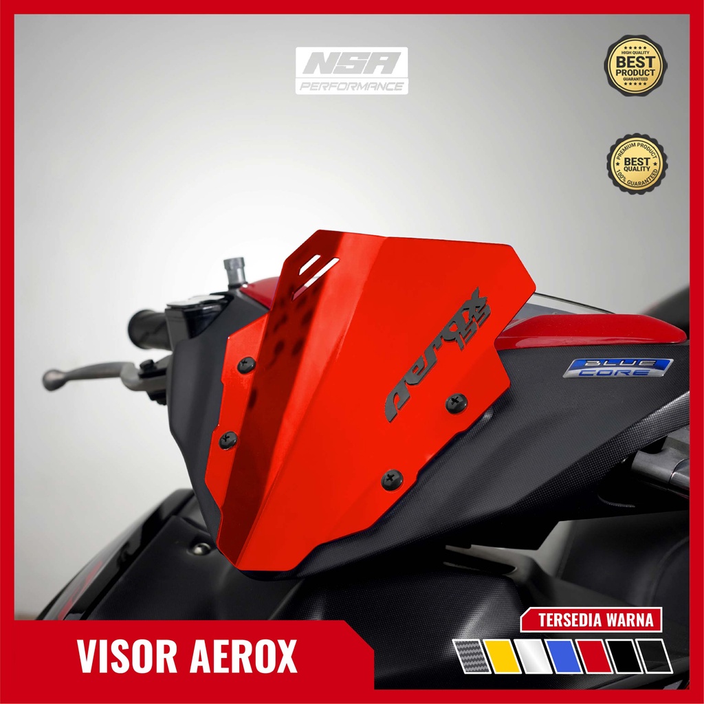New VISOR AEROX WINDSHIELD AEROX ALL AEROX NEW AEROX CONNECTED 2021-2022 VISOR AEROX 2021 AKSESORIS