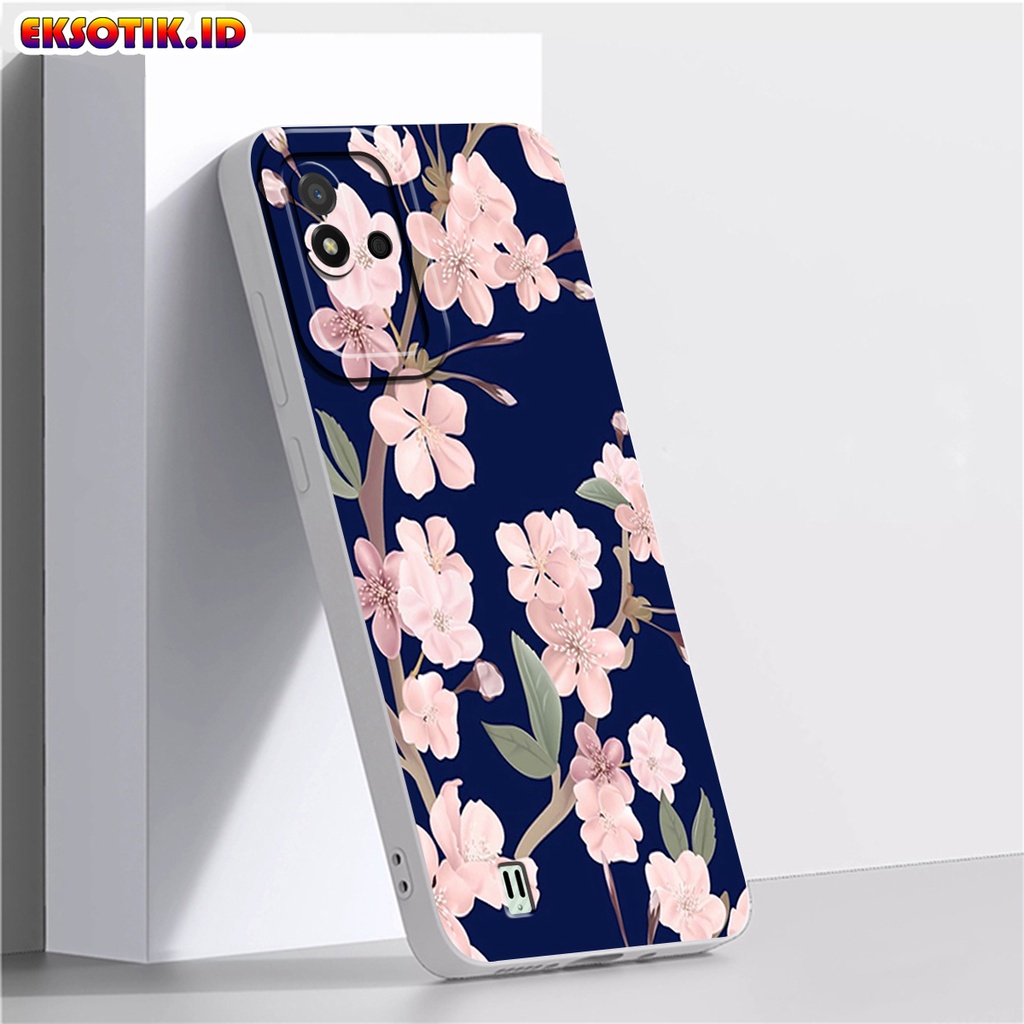 Case REALME NARZO 50i- Eksotik.id - Casing REALME NARZO 50i - Case BUNGA - Skin Handphone - Silikon 