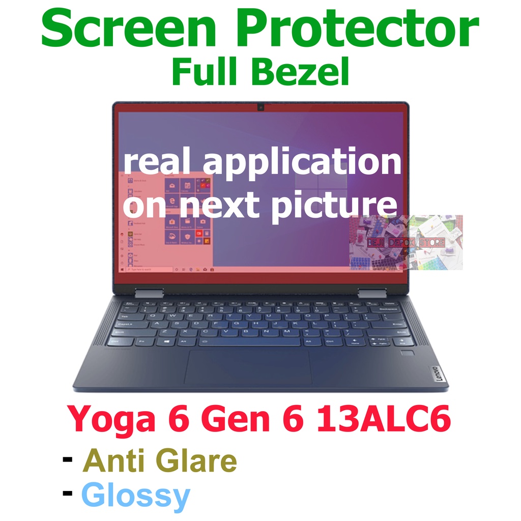 Screen Guard full bezel Lenovo Yoga 6 13ALC6 13ALC06 Gen 6