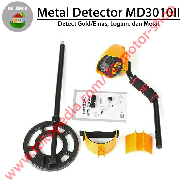 Detektor Emas Logam Gold Metal Detector Digital MD3010II MD3010 II