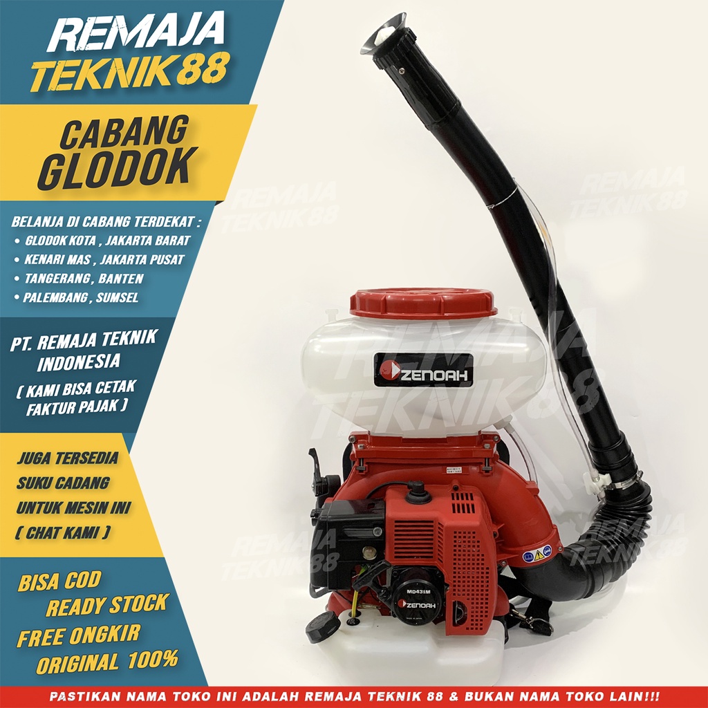 MESIN SPRAYER HAMA ZENOAH / ENGINE MIST BLOWER KOMATSU ZENOAH MD 431 M