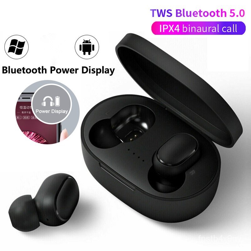 PROMO Mipods TWS Headset Bluetooth 5.0 Earphone Wireless 9D HIFI Stereo Mini Earbuds Volume Control With BY.SULTAN