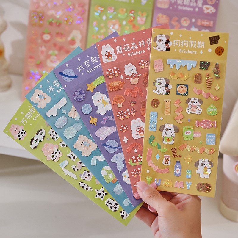 

Sticker Bling Beruang dan Kelinci