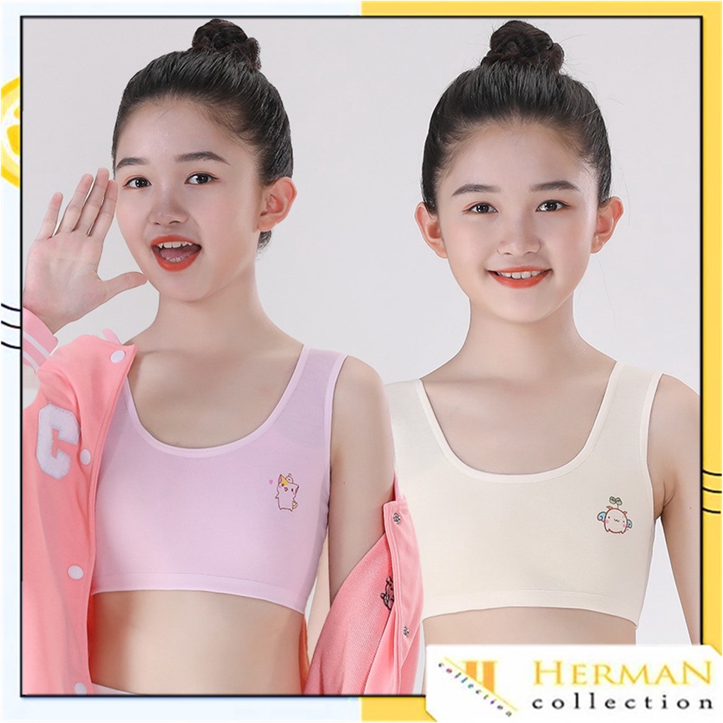HC Tank Top Bra Wanita 6719 Miniset Anak Perempuan Pakaian Remaja Tanpa Busa Murah