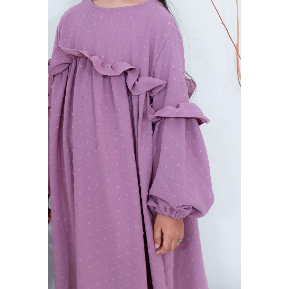 GAMIS ANAK QUEENSHA GAMIS CRINCLE DAILY ANAK PEREMPUAN