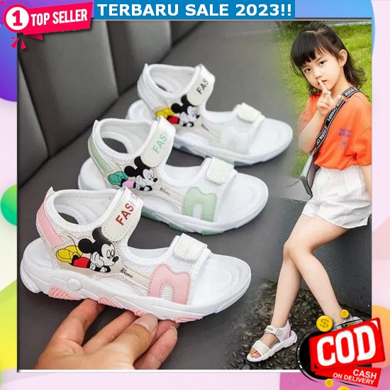 Sandal Slempang Gunung Untuk Anak Perempuan Cewek Umur Usia 3 4 5 6 7 8 9 10 Tahun Sandal Anak Perem