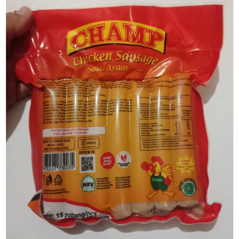 

CHAMP SOSIS AYAM 375G