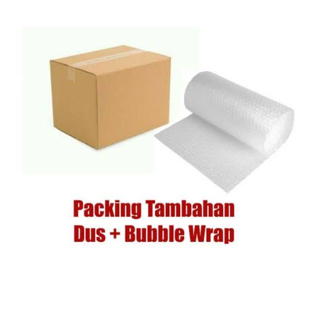 

Packing tambahan kardus buble wrap GM168