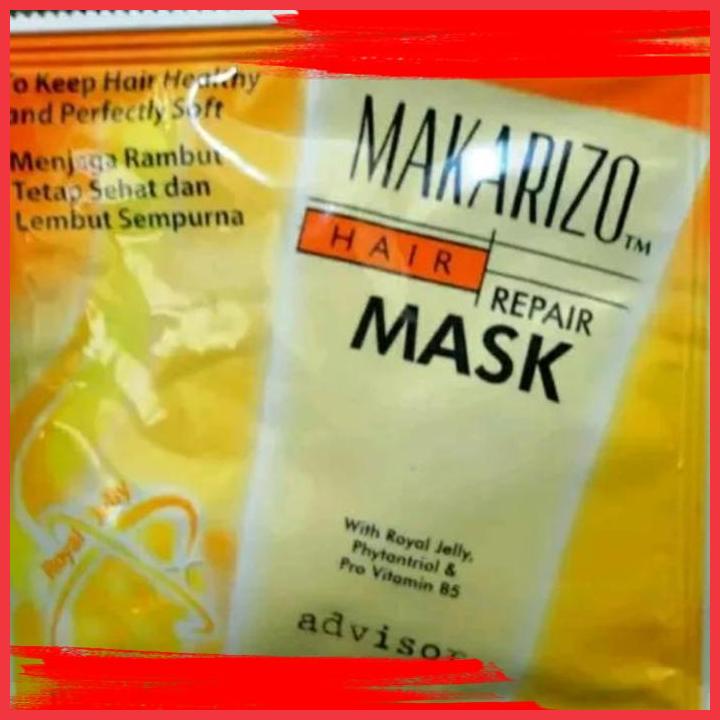 

(ANEK) MAKARIZO HAIR REPAIR MASK WITH ROYAL JELLY SACHET BPOM masker rambut